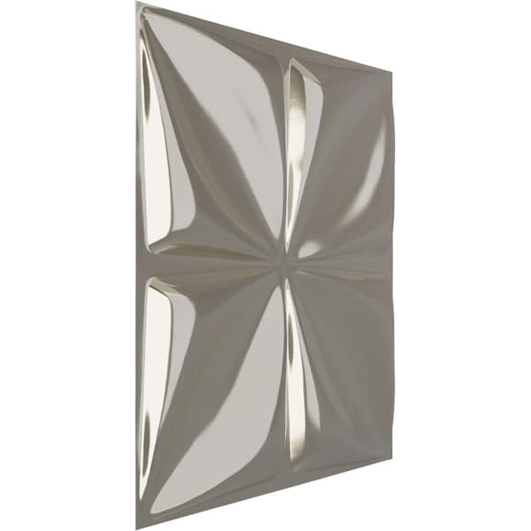 19 5/8in. W X 19 5/8in. H Riley EnduraWall Decorative 3D Wall Panel Covers 2.67 Sq. Ft.